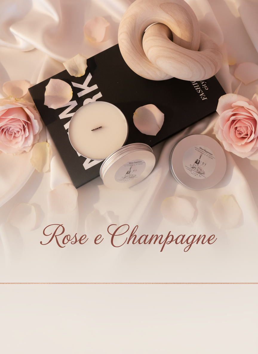 Banner Rose e Champagne panoramico